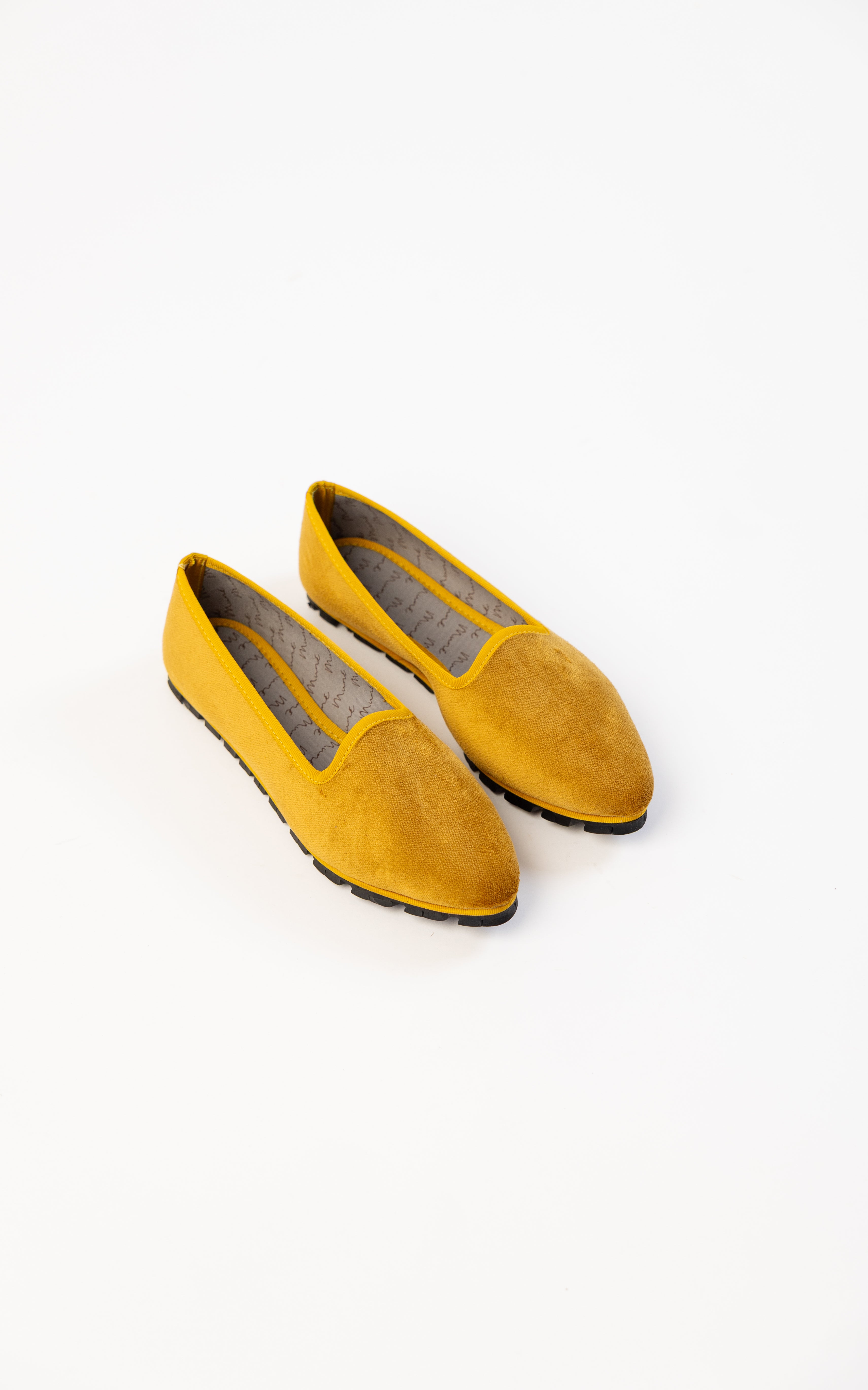 Slippers Terciopelo Oro Viejo