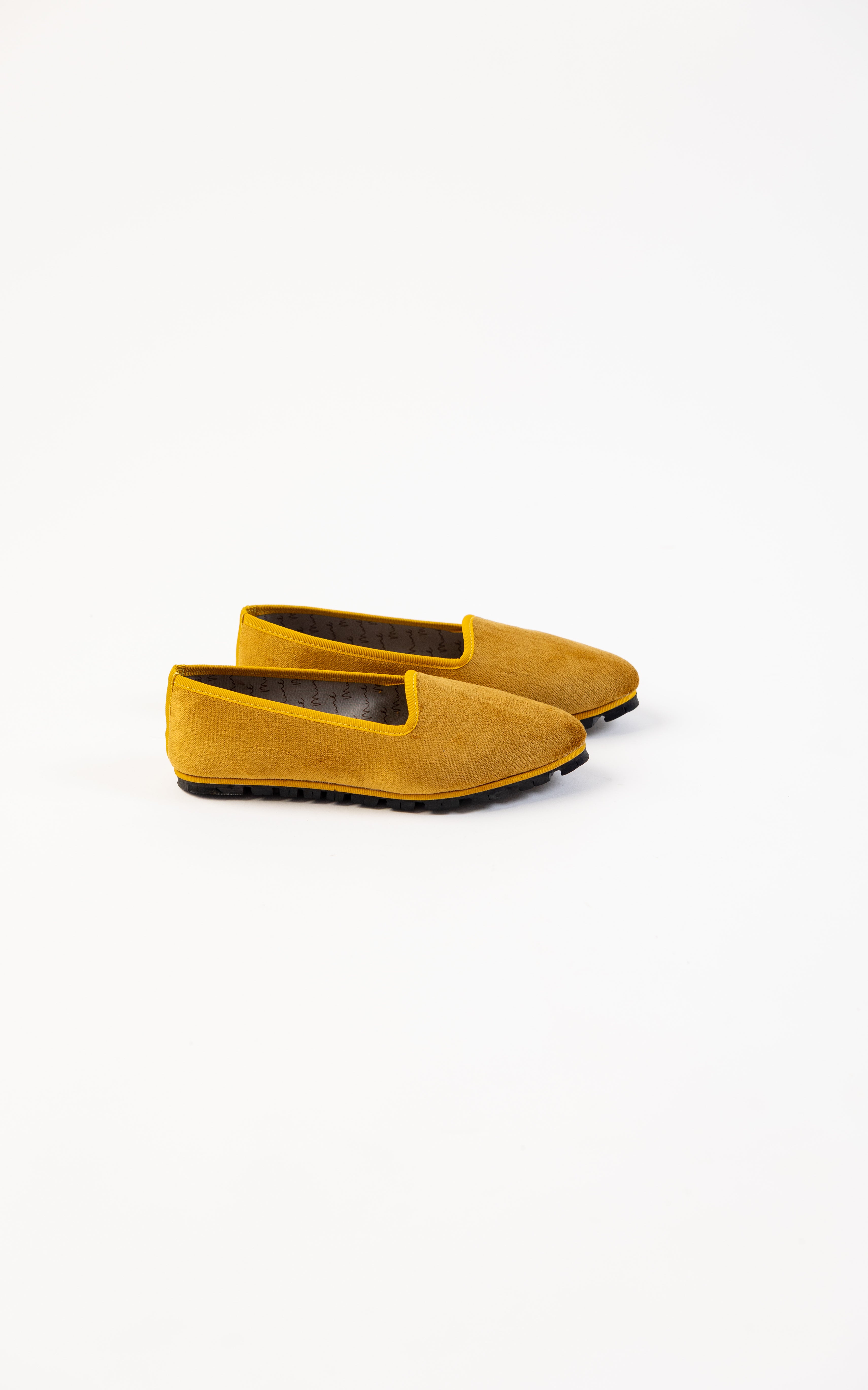 Slippers Terciopelo Oro Viejo