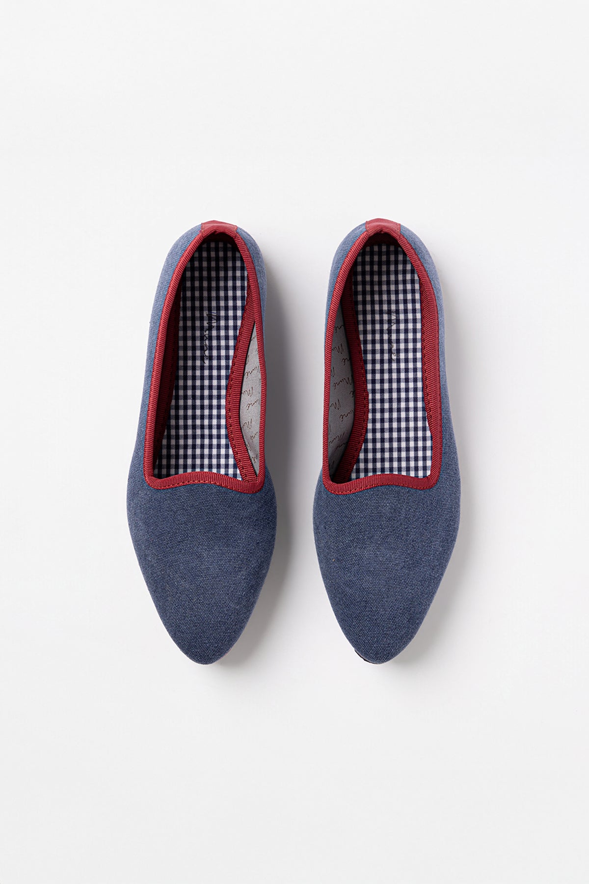 Slippers Lona Plomo