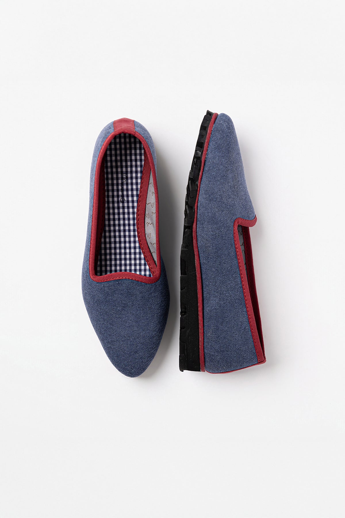 Slippers Lona Plomo Plus