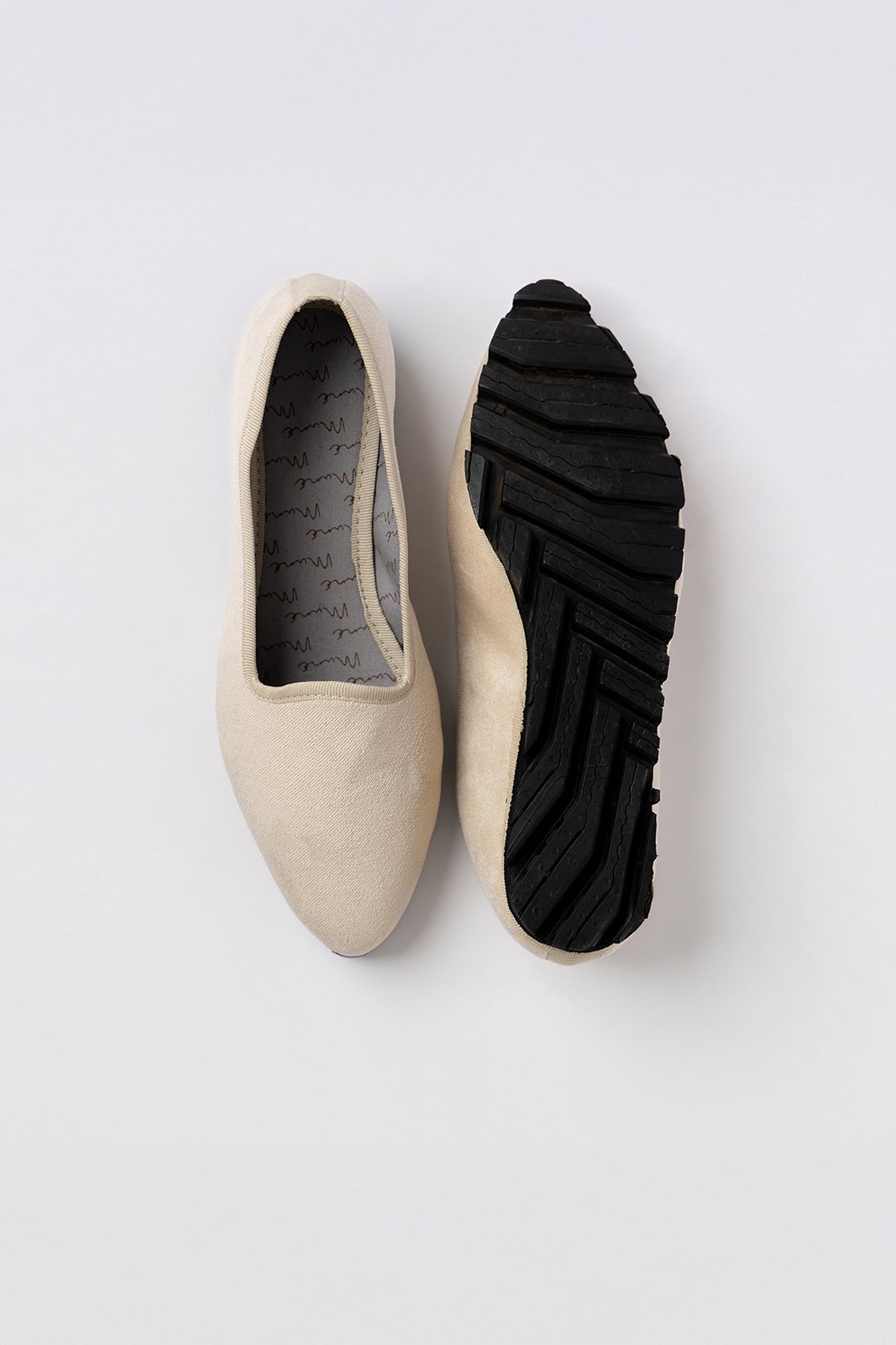 Slippers Terciopelo Marfil Plus