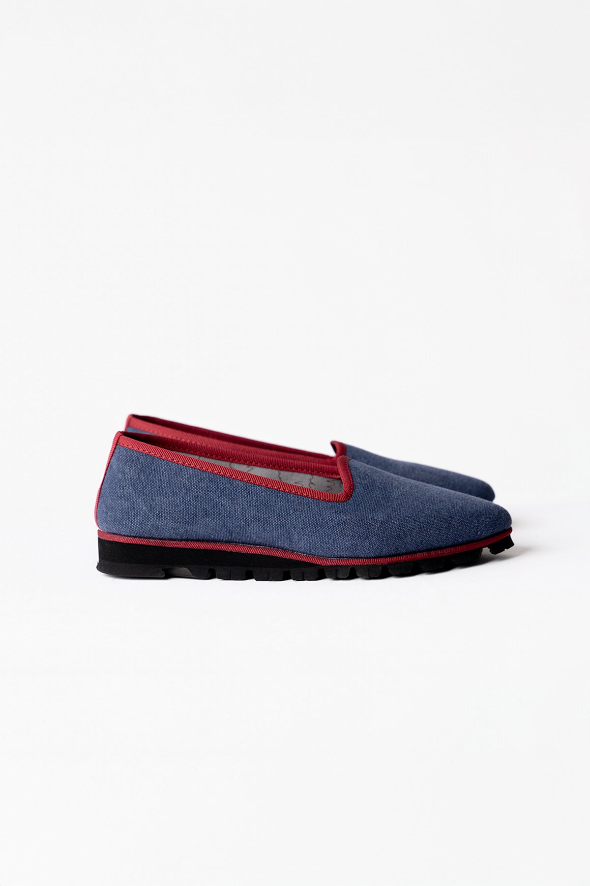 Slippers Lona Plomo Plus