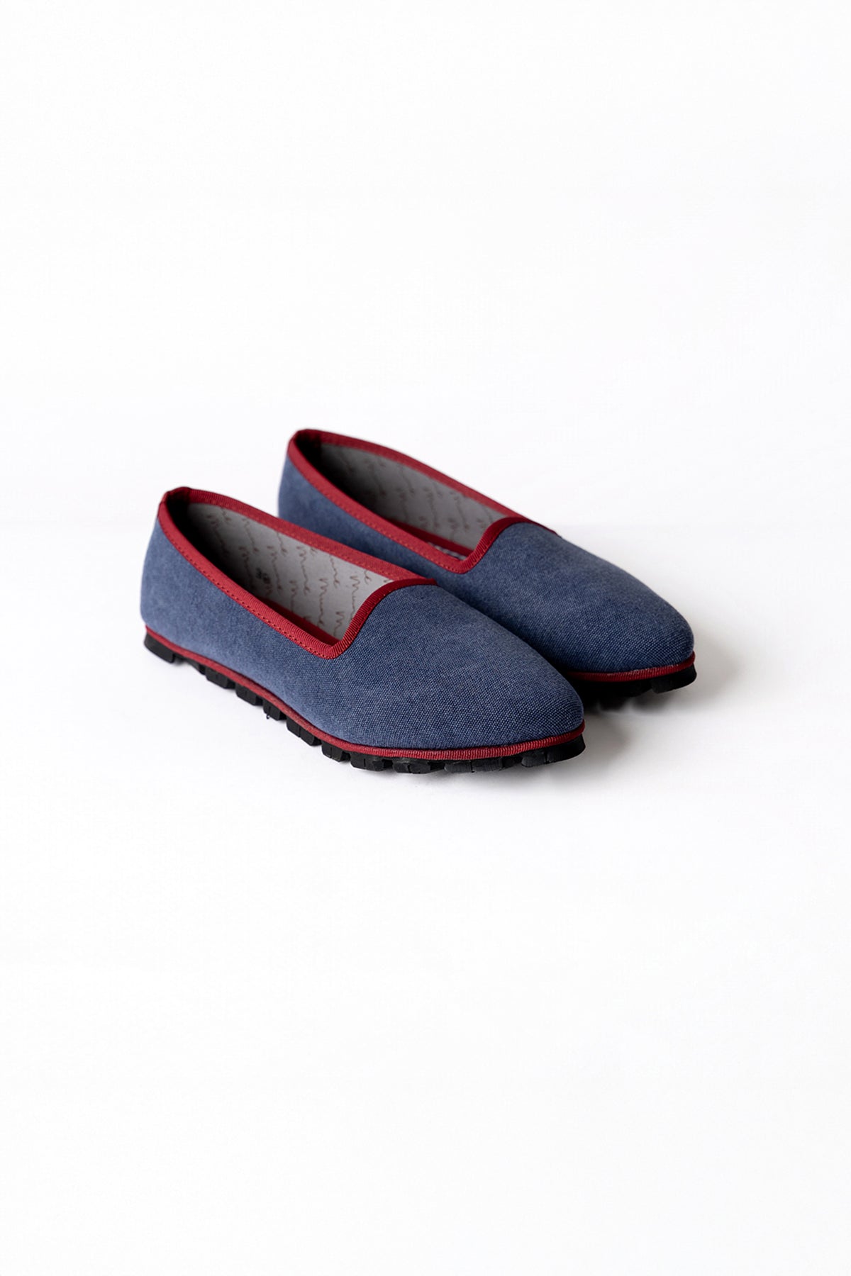 Slippers Lona Plomo