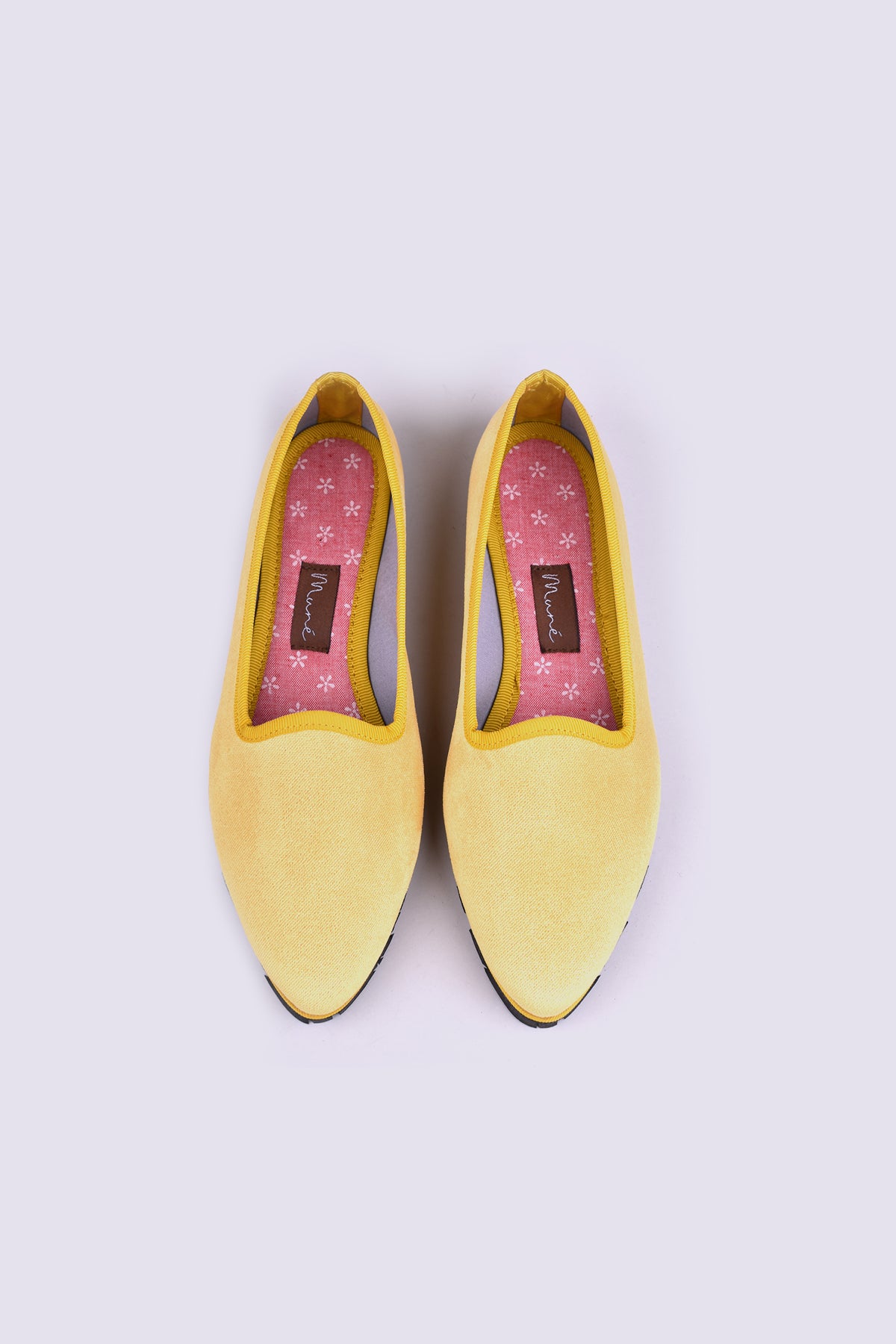 Slippers Terciopelo Amarillo Plus