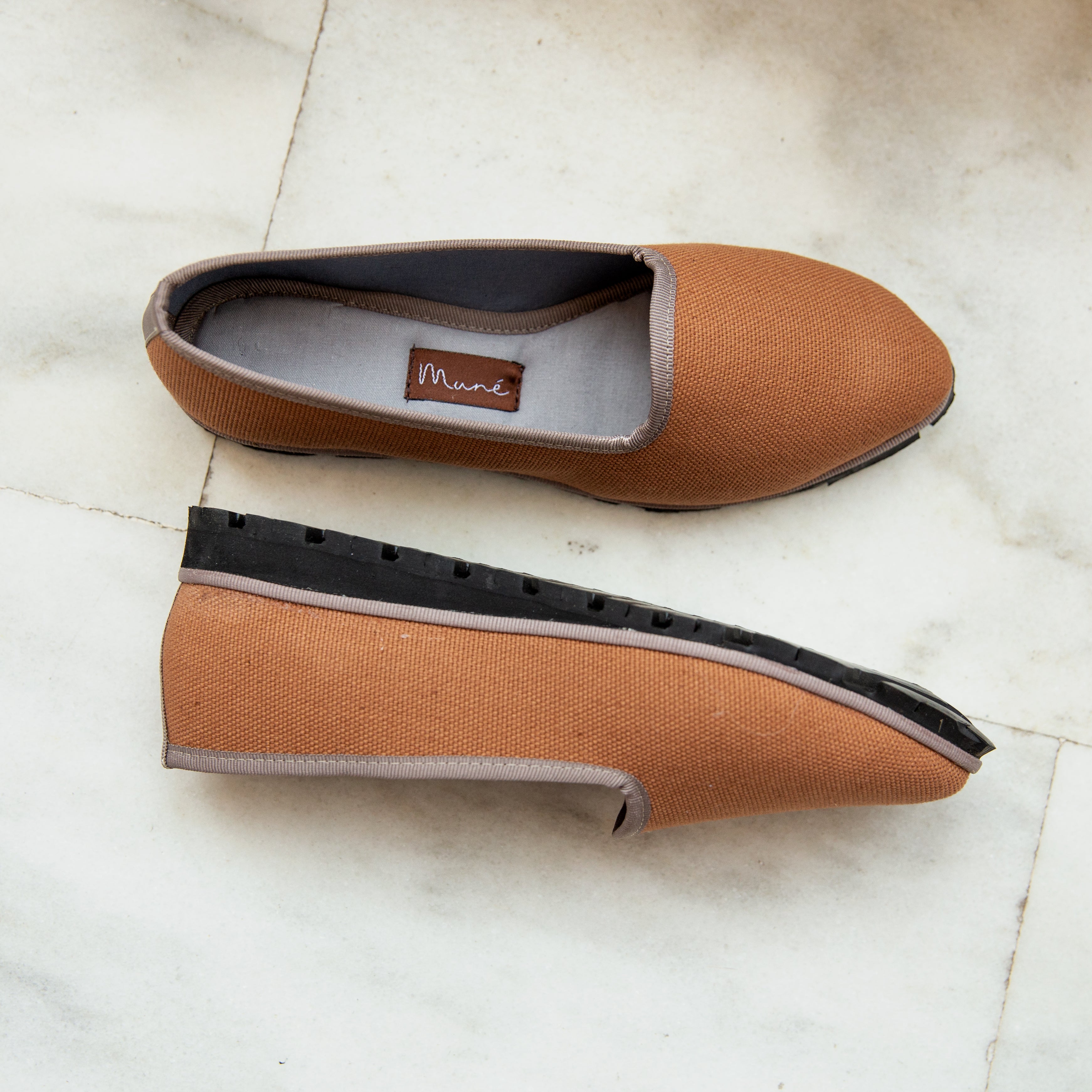 Slippers Lona Caramelo Plus