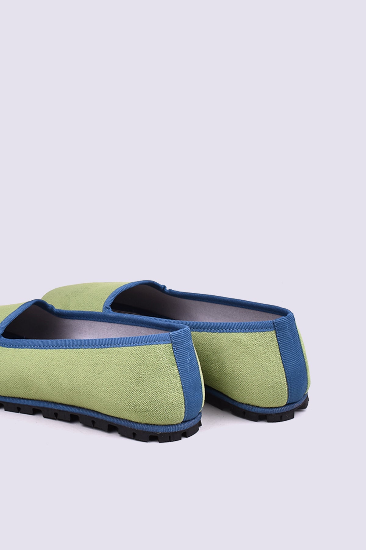 Slippers Terciopelo Verde