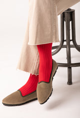 Slippers Terciopelo Beige